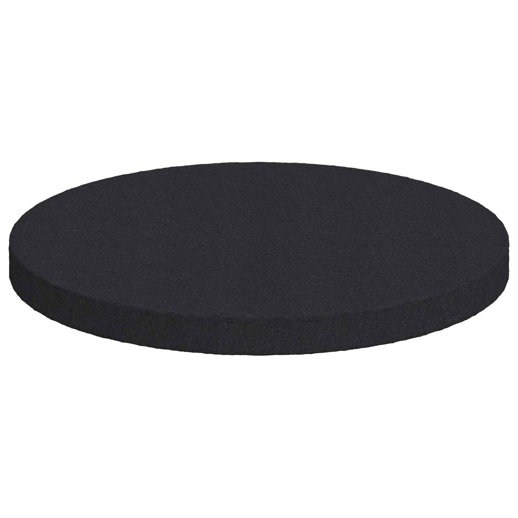 vidaXL Möbelgleiter 12 pcs Schwarz Ø 30 x 2 mm EVA