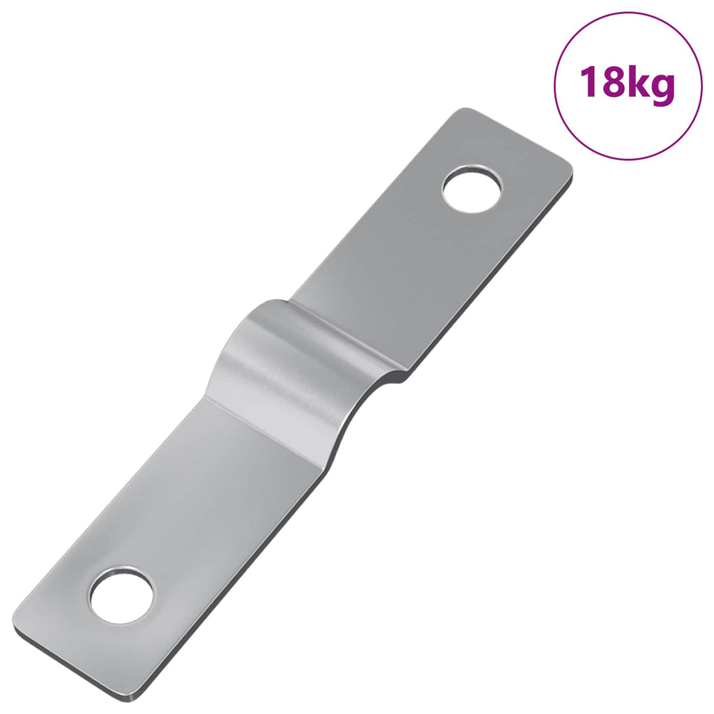 vidaXL Einschlagplatte 9000 pcs Silber Eisen