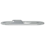 vidaXL Schlüsselloch-Hänger 2 pcs Silber 45 x 16 x 3.5 mm Eisen