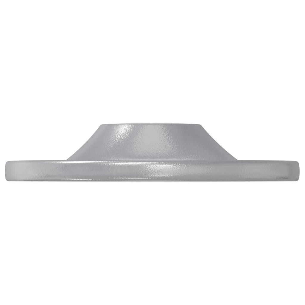 vidaXL Schlüsselloch-Hänger 2 pcs Silber 45 x 16 x 3.5 mm Eisen