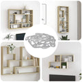 vidaXL Schlüsselloch-Hänger 12 pcs Silber 45 x 16 x 3.5 mm Eisen