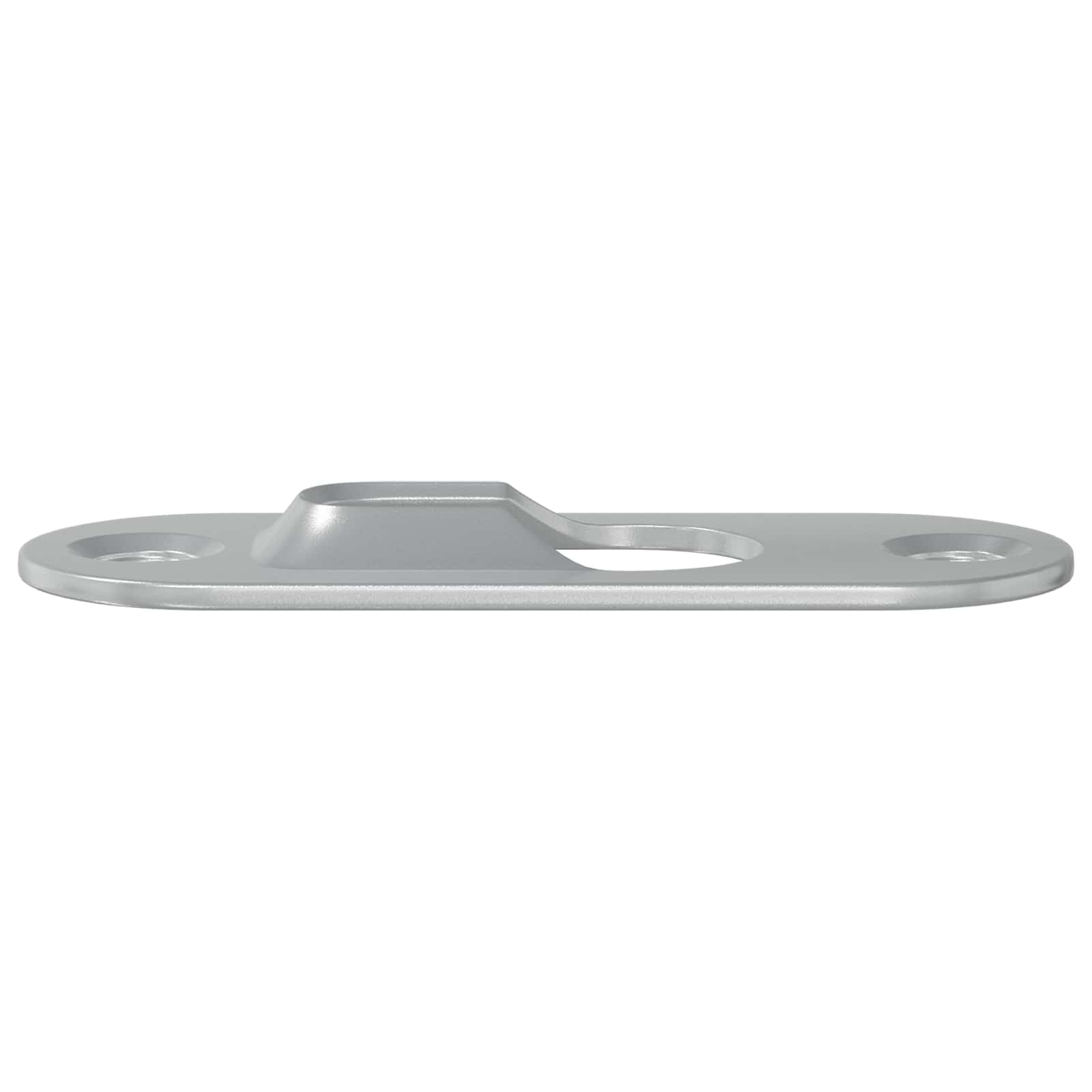 vidaXL Schlüsselloch-Hänger 3673 pcs Silber 45 x 16 x 3.5 mm Eisen