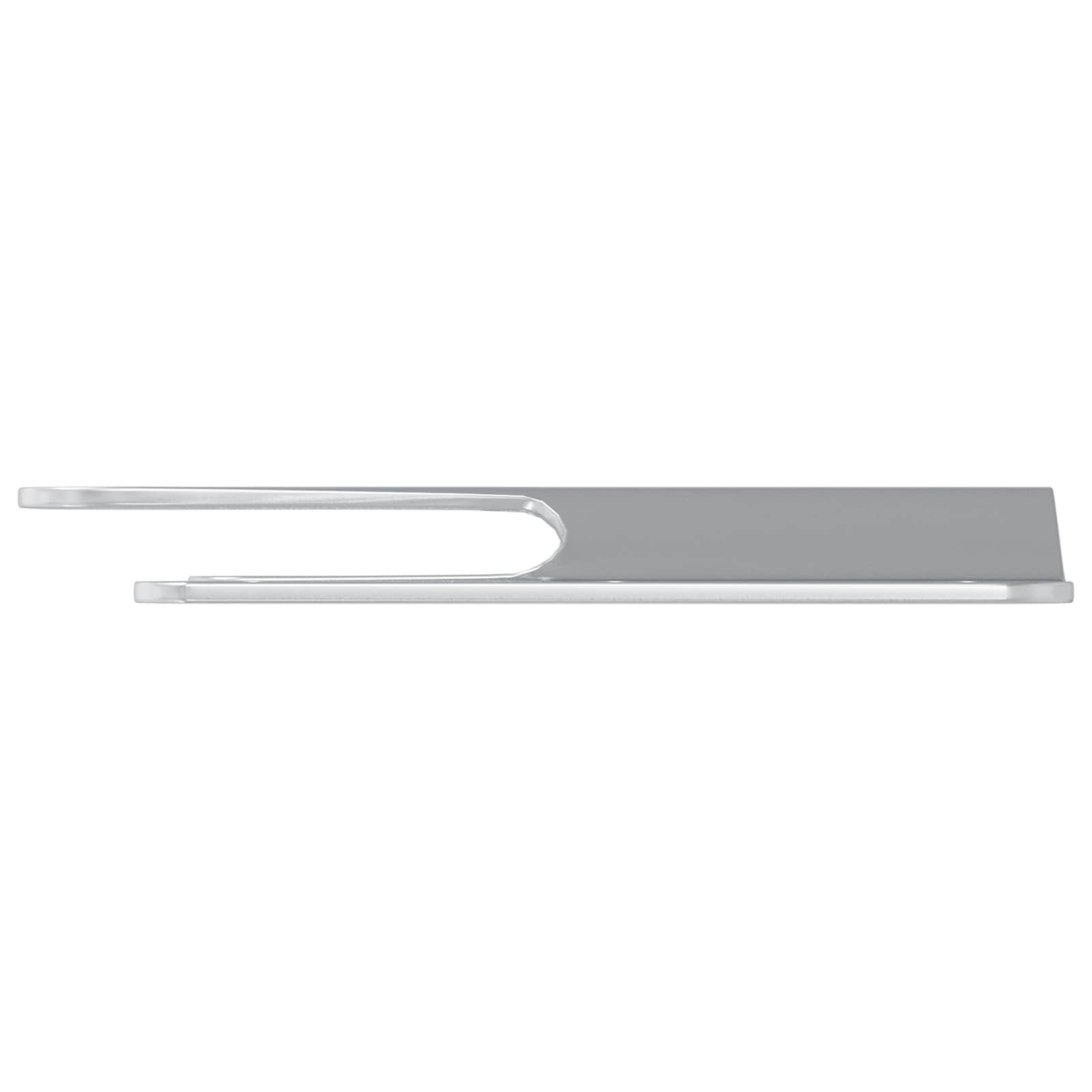 vidaXL Flush-Montagehalterung 12 pcs Silber 75 x 66 x 1,4 mm Stahl