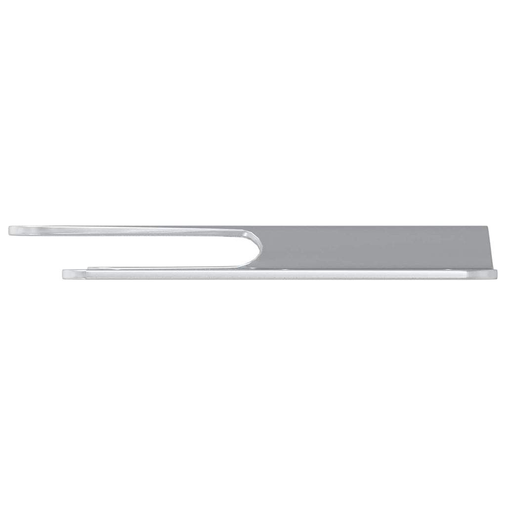 vidaXL Flush-Montagehalterung 419 pcs Silber 75 x 66 x 1,4 mm Stahl