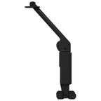 vidaXL Deckelstützscharnier 12 pcs Schwarz 192 x 32 x 50 mm Stahl