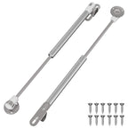 vidaXL Hydraulische Gasfeder 2 pcs Silber 280 x 17 x 16 mm