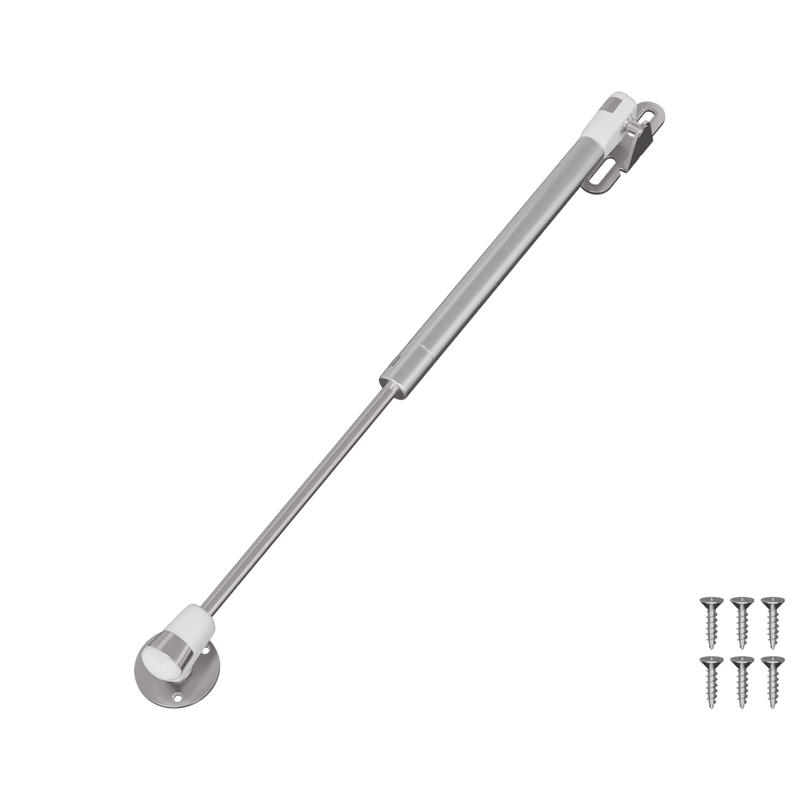 vidaXL Hydraulische Gasfeder 12 pcs Silber 280 x 17 x 16 mm