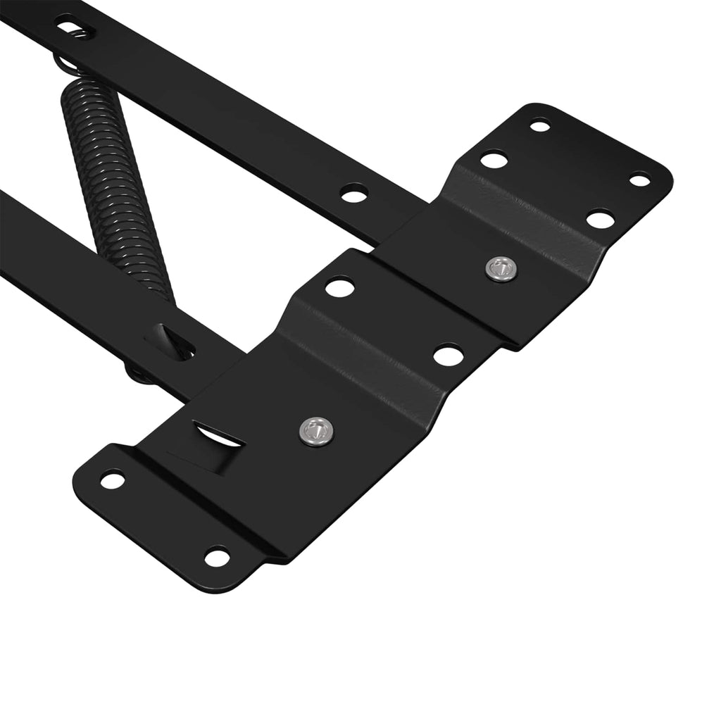 vidaXL Bettliftmechanismus 12 pcs Schwarz 340 x 95 x 40 mm Eisen