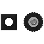 vidaXL Möbel Leveler Verstellbar 1895 pcs Schwarz PP