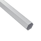 vidaXL Inbusschlüssel 12 pcs Silber 20 x 52 mm Stahl