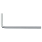 vidaXL Inbusschlüssel 12 pcs Silber 20 x 52 mm Stahl