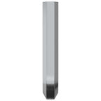 vidaXL Inbusschlüssel 4675 pcs Silber 20 x 52 mm Stahl