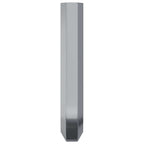 vidaXL Inbusschlüssel 2118 pcs Silber 22 x 66 mm Stahl