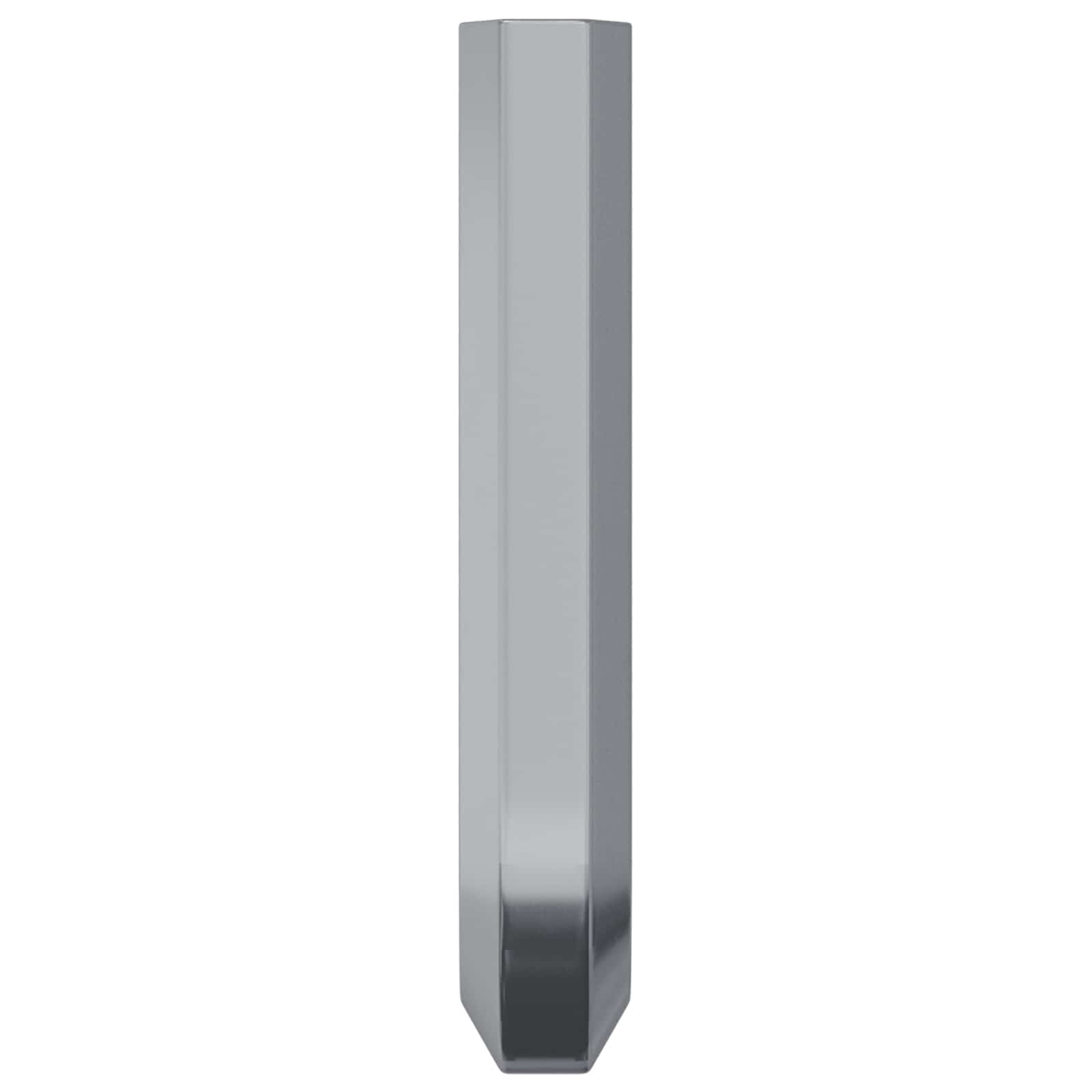 vidaXL Inbusschlüssel 2118 pcs Silber 22 x 66 mm Stahl