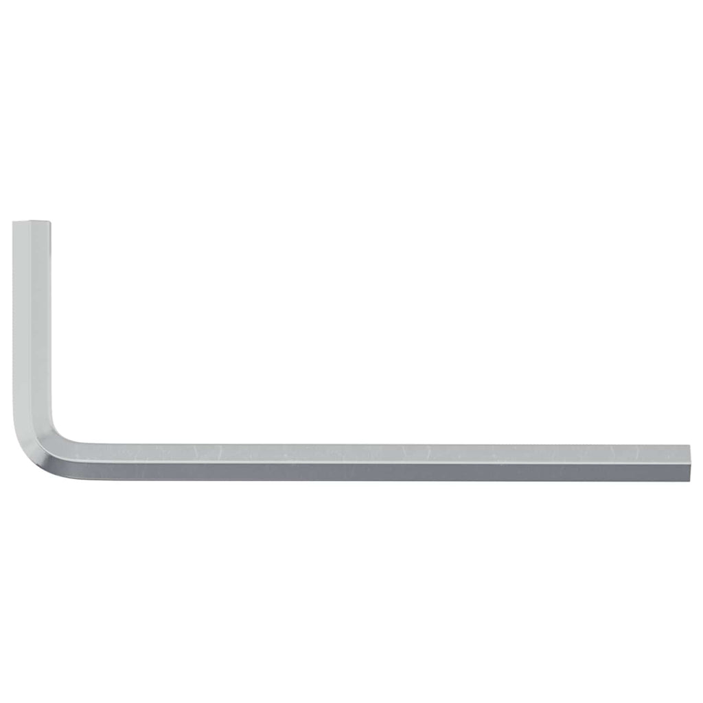 vidaXL Inbusschlüssel 2118 pcs Silber 22 x 66 mm Stahl