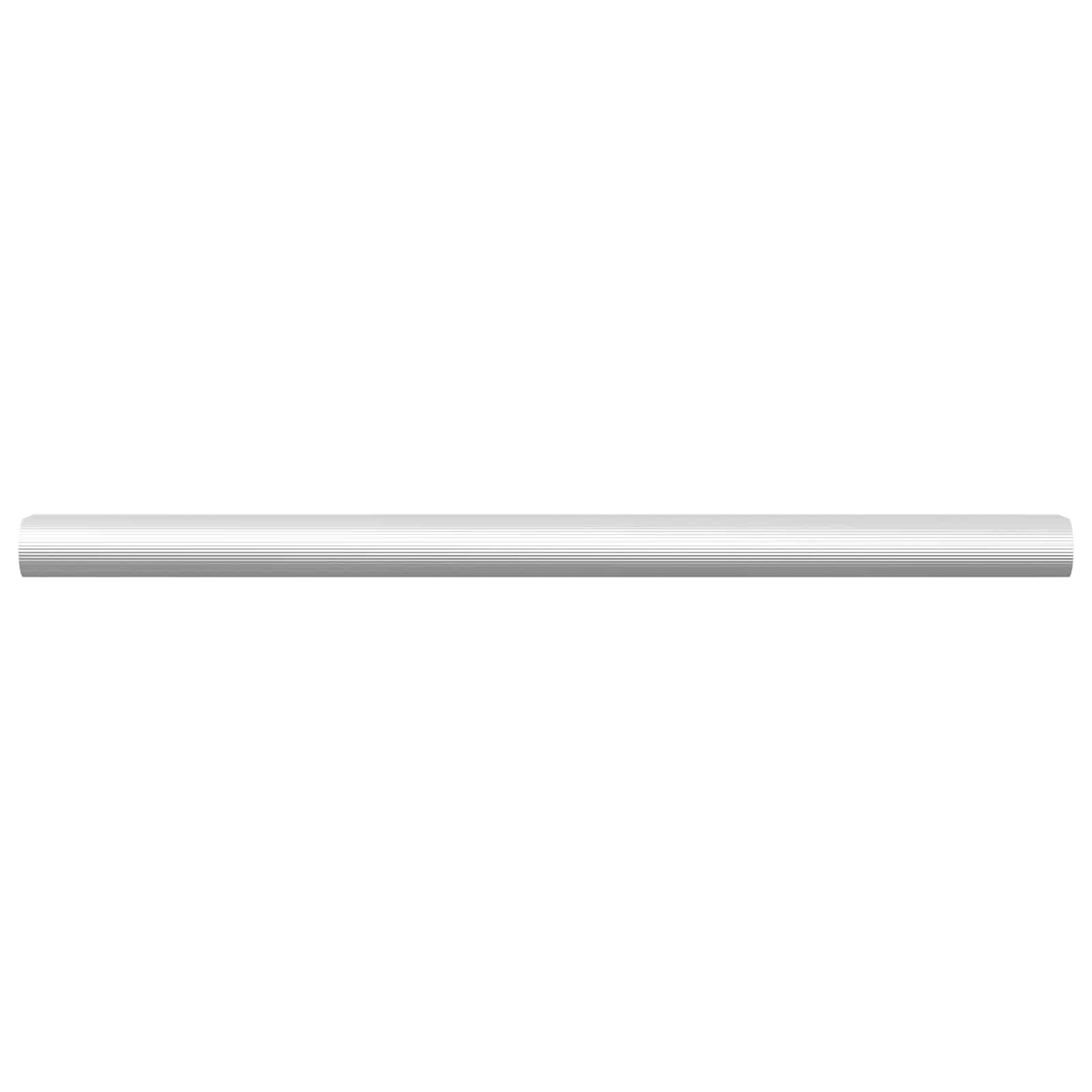 vidaXL Kleiderstange 12 pcs Silber 264 x 15 x 29 mm Aluminiumlegierung