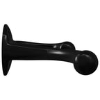vidaXL Kleiderhaken 12 pcs Schwarz 102 x 29 x 47mm Zinklegierung