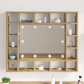vidaXL Spiegelleuchten 2 pcs Weiß 4,5 x 4,5 x 4,8 cm Kunststoff