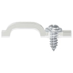 vidaXL LED Streifen Clips 2 pcs Transparent 23,8 x 7,3 x 4,3 mm
