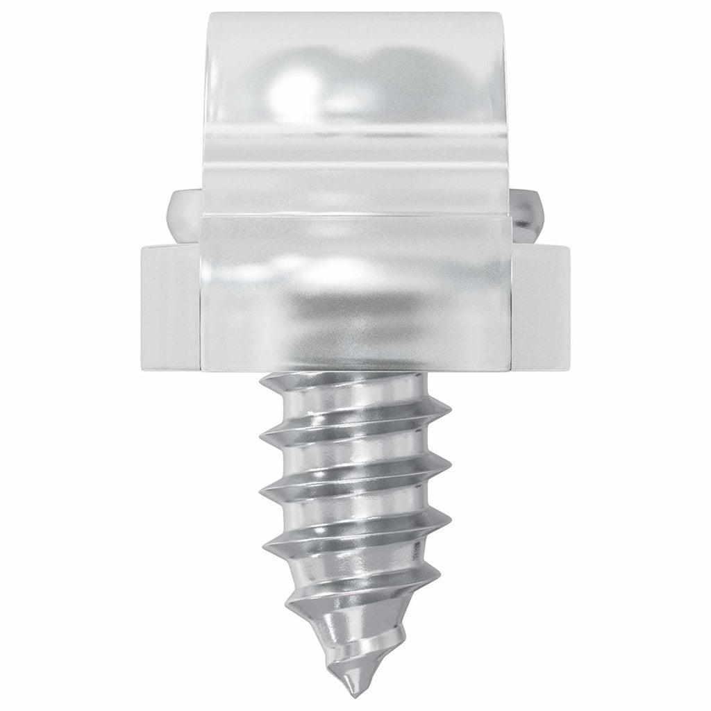 vidaXL LED Streifen Clips 2 pcs Transparent 23,8 x 7,3 x 4,3 mm
