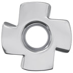 vidaXL Stift-T-Nuss 2 pcs Silber M6 mm Stahl