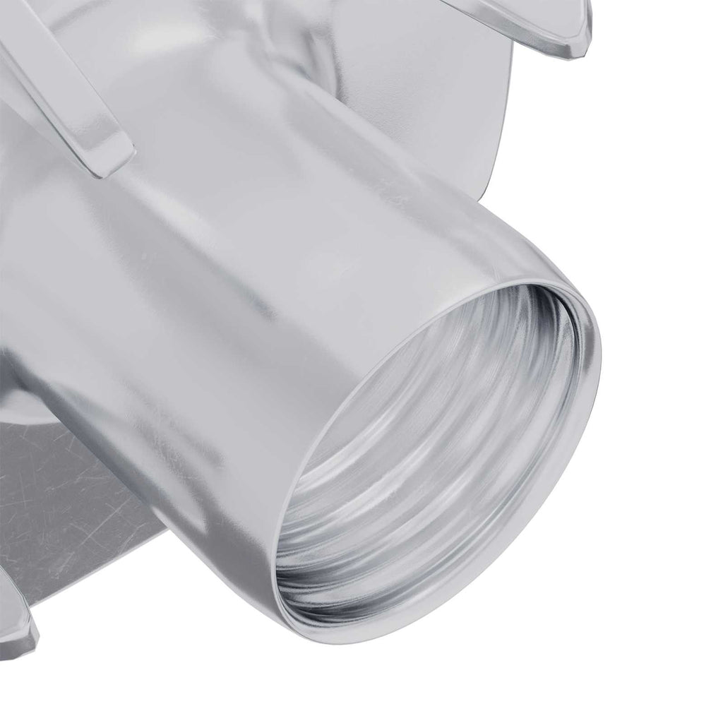 vidaXL Stift-T-Nuss 7200 pcs Silber M6 mm Stahl
