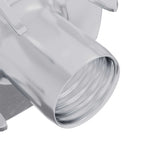 vidaXL Stift-T-Nuss 7200 pcs Silber M6 mm Stahl