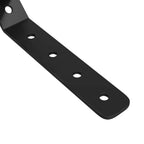 vidaXL Haken 2 pcs Schwarz M5 x 110 mm Eisen