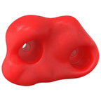 vidaXL Klettergriff 2 pcs Rot 100 x 67 x 43 mm PP