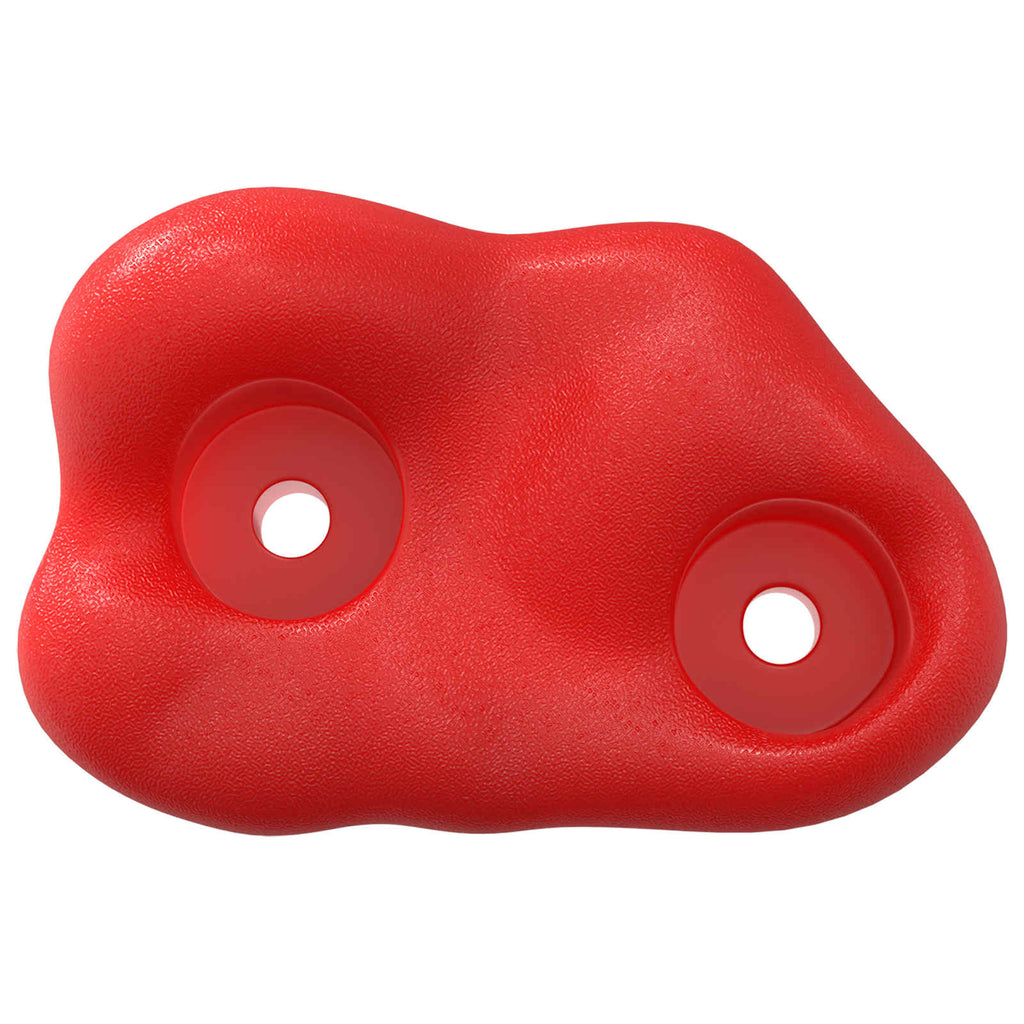 vidaXL Klettergriff 2 pcs Rot 100 x 67 x 43 mm PP