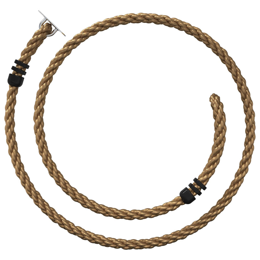 vidaXL Kletterseil Braun Ø25 x 305 mm Nylon