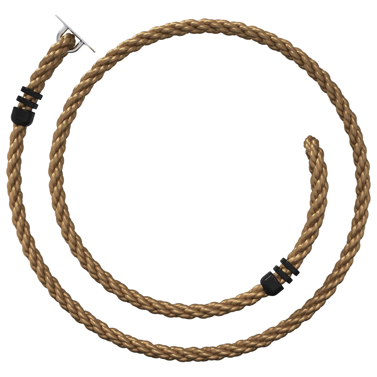 vidaXL Kletterseil Braun Ø25 x 305 mm Nylon