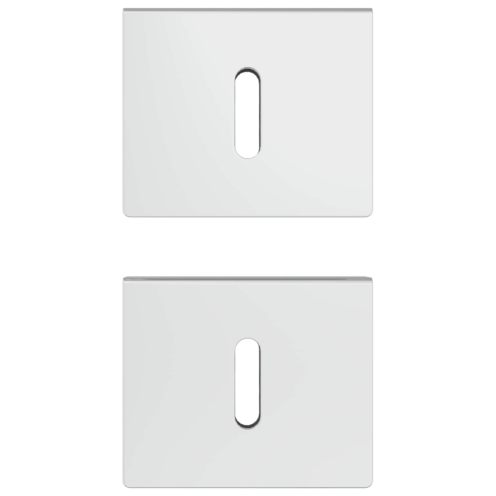 vidaXL Spiegel Halterungsbracket 2 pcs Nickel 35 x 30 x 8,3 mm Stahl