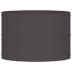 vidaXL Pflanzenring Schwarz 30 x 30 x 20 cm Kaltgewalzter Stahl