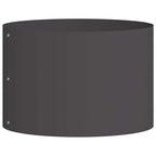 vidaXL Pflanzenring 5 pcs Schwarz 30 x 30 x 20 cm Kaltgewalzter Stahl