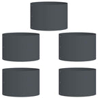vidaXL Pflanzenring 5 pcs Anthrazit 30 x 30 x 20 cm