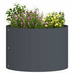 vidaXL Pflanzenring 5 pcs Anthrazit 30 x 30 x 20 cm