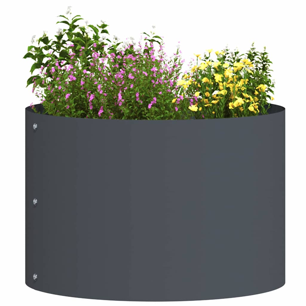 vidaXL Pflanzenring 5 pcs Anthrazit 30 x 30 x 20 cm