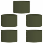 vidaXL Pflanzenring 5 pcs Olive Grün 30 x 30 x 20 cm