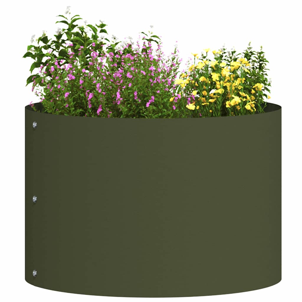 vidaXL Pflanzenring 5 pcs Olive Grün 30 x 30 x 20 cm