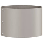 vidaXL Pflanzenring Braun 30 x 30 x 20 cm Wetterfeststahl