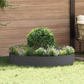 vidaXL Pflanzenring 5 pcs Anthrazit 30 x 30 x 20 cm