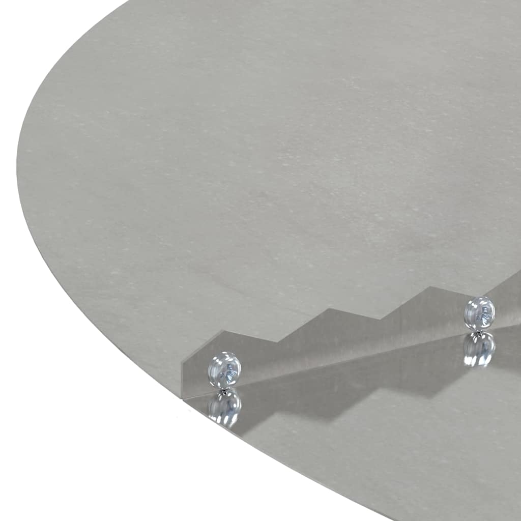vidaXL geeignet für flache Baumringe 5 pcs Silber Ø30 / 60 cm Edelstahl