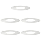 vidaXL geeignet für flache Baumringe 5 pcs Silber Ø30 / 60 cm Edelstahl