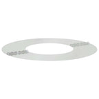 vidaXL geeignet für flachen Baumring Silber Ø30 / 60 cm Verzinkter Stahl