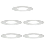 vidaXL geeignet für flache Baumringe 5 pcs Silber Ø30 / 60 cm