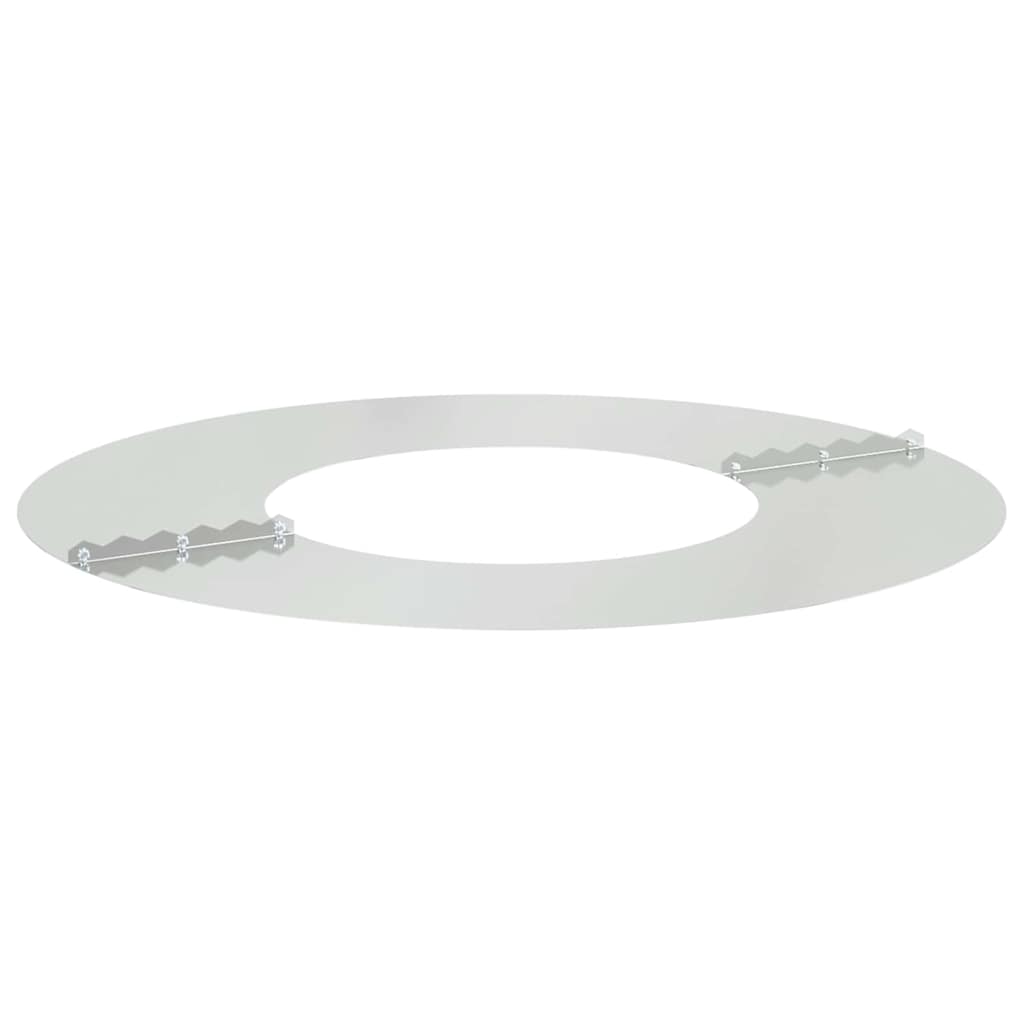 vidaXL geeignet für flache Baumringe 5 pcs Silber Ø30 / 60 cm