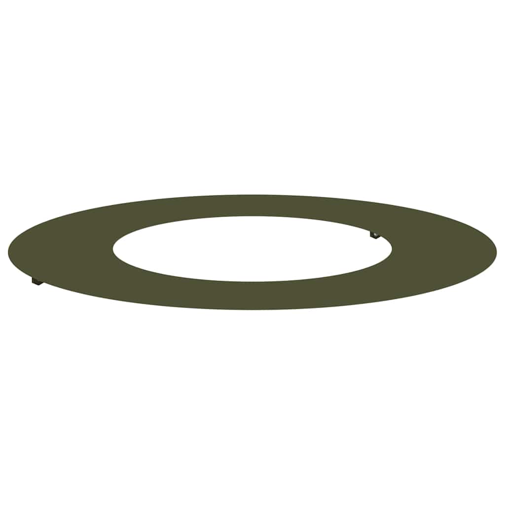 vidaXL Baumring Olive Grün Ø40 / 70 cm Kaltgewalzter Stahl
