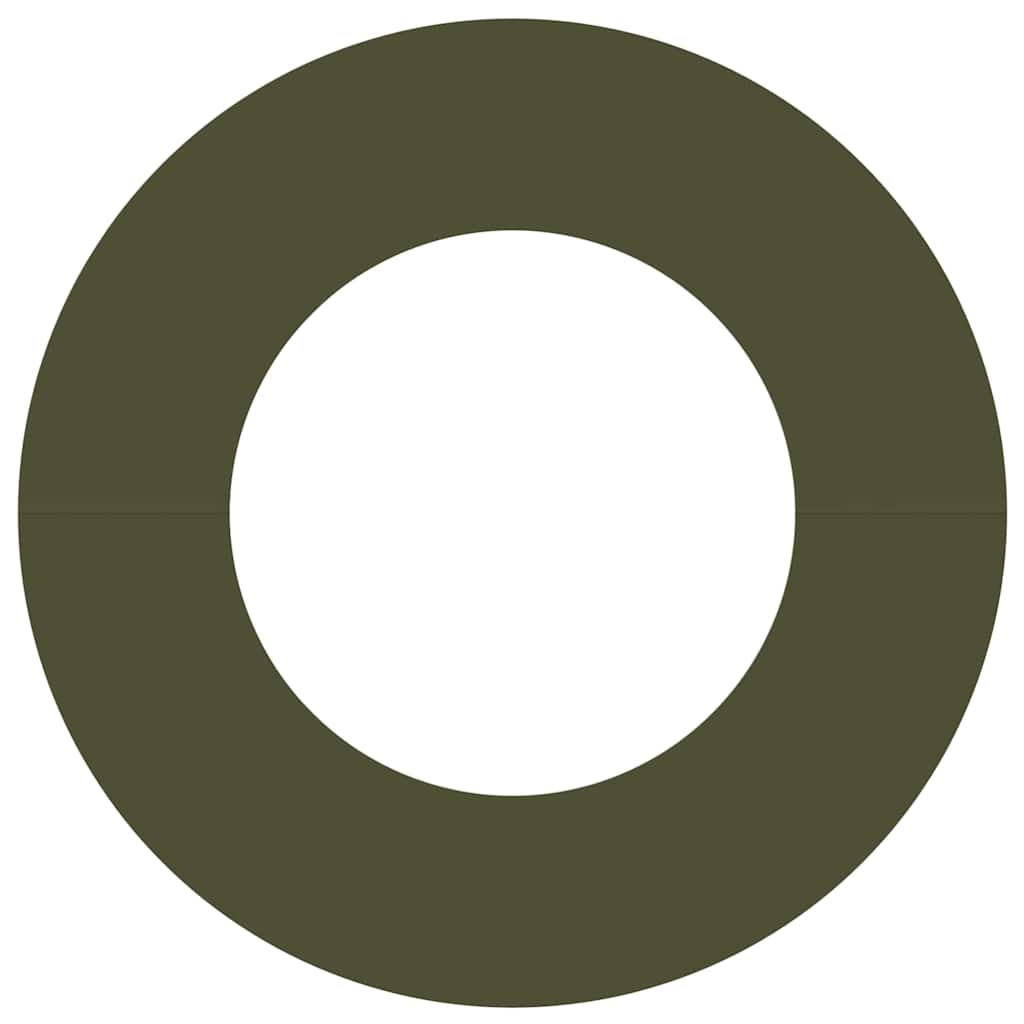 vidaXL Baumring Olive Grün Ø40 / 70 cm Kaltgewalzter Stahl