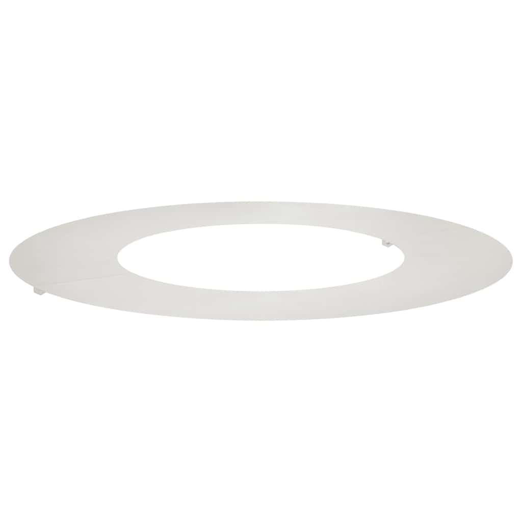 vidaXL geeignet für flachen Baumring Silber Ø40 / 70 cm Edelstahl
